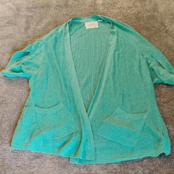 Angel Of The North Sweaters - Angel Of The North Anthropologie Mint Cocoon Cardigan
